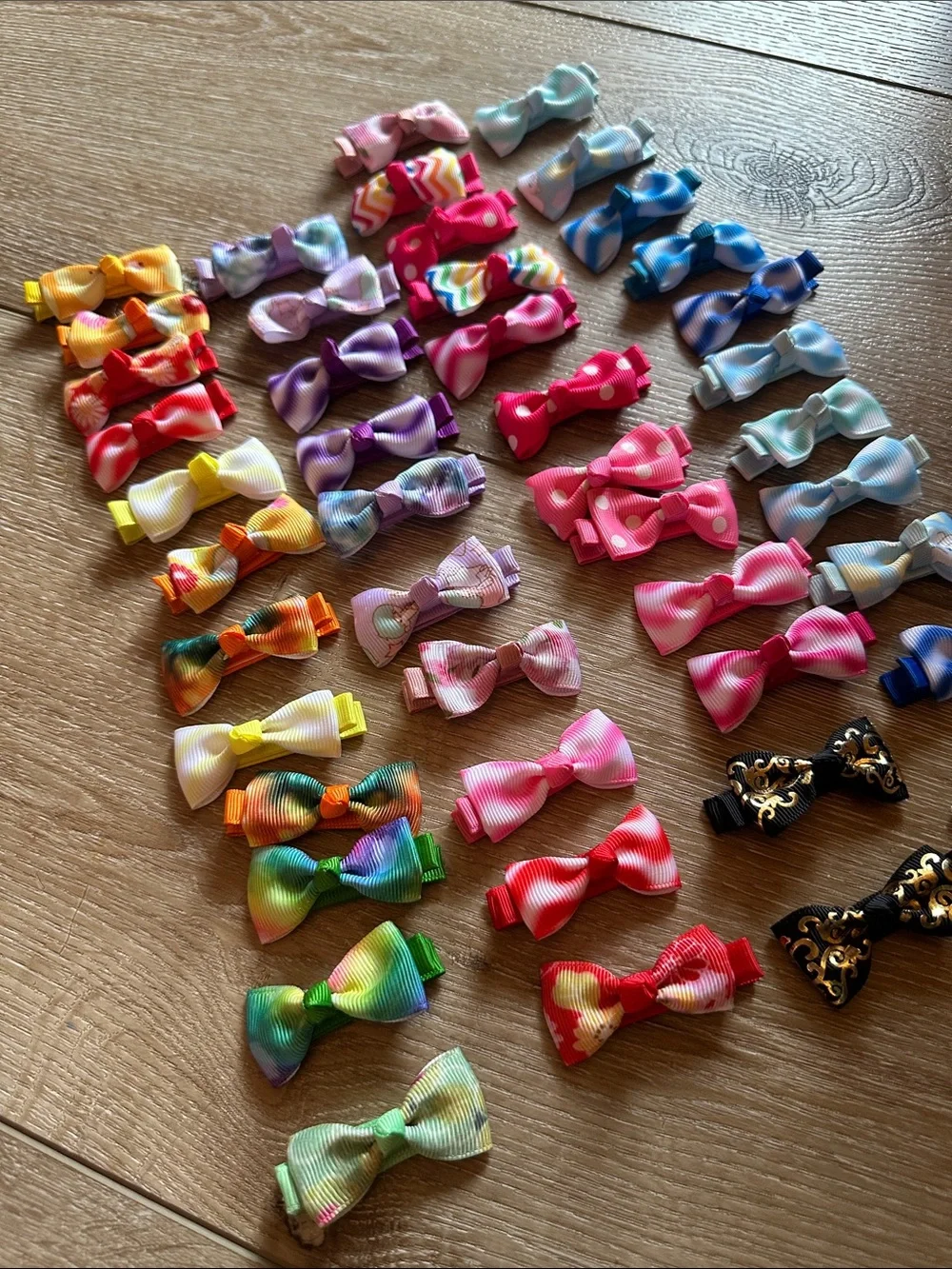 Girls' Bow Hair Clips - Multi-Color Toddler Accessories